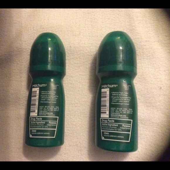 Two Mitchum Roll On Deodorant - Picture 2 of 2